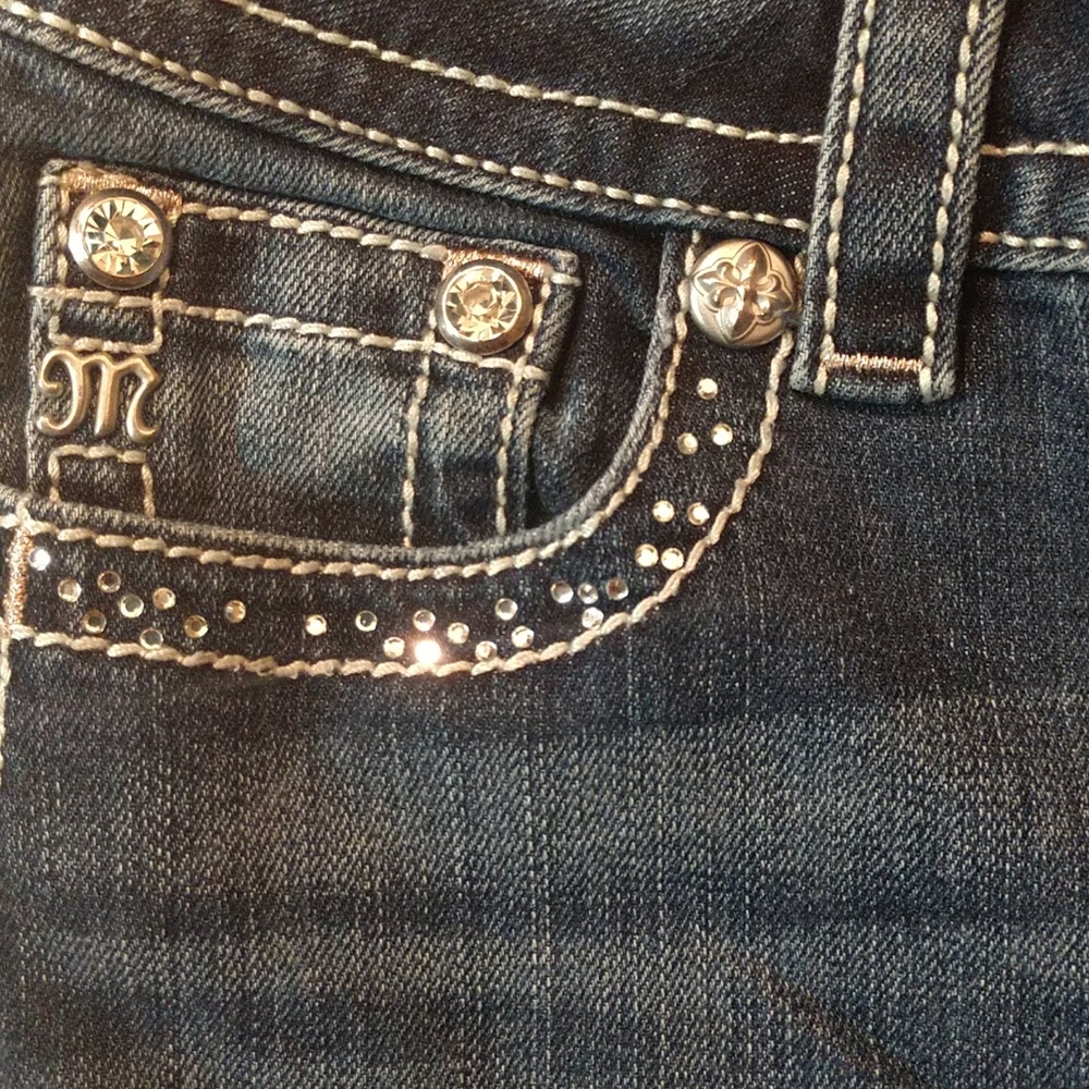 Miss Me Signature Skinny Jeans sz 26 - Picture 7 of 11